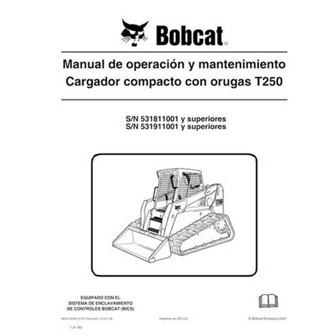 T250 Loader Operation and Maintenance Digital Manual 